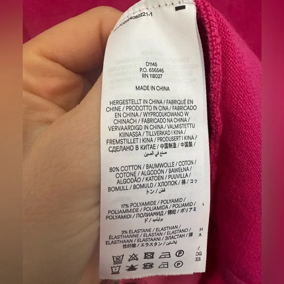 Boden Scallop Henley Knitted Dress in Pink Peony - Picture 9 of 10